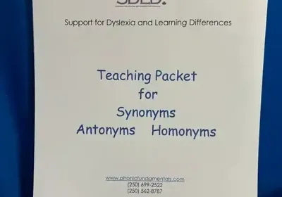 Antonym, Synonym and Homonym Unit