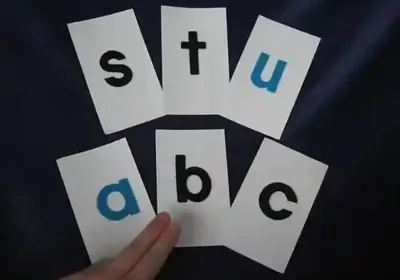 Tactile Felt Letters